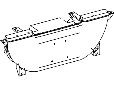 Dodge 68012611AA HOUSING Heater Includes Blower, Core, Resistor, Valve, Tubes