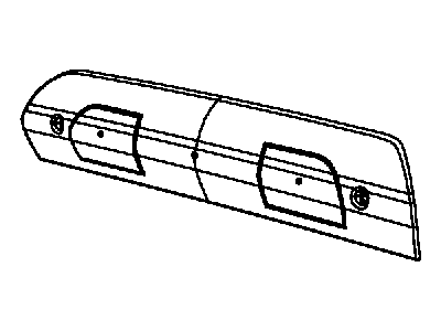 Ram 55372082AC LAMP Center High Mounted Stop