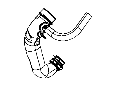 Dodge 4891818AB HOSE Clean Air