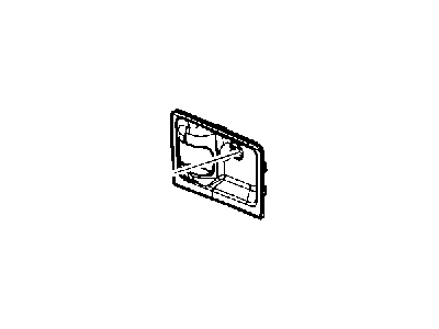 Ram 1GY65XDVAA BEZEL Release Handle