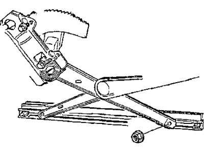 Dodge Ram 2500 Window Regulator - 55075812