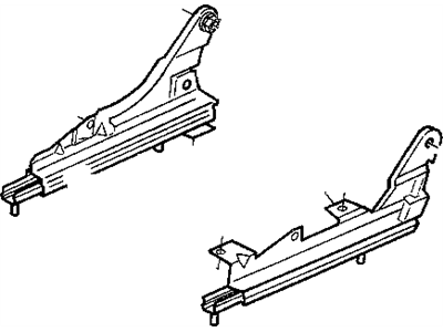 Dodge 5018878AA ADJUSTER Manual Seat