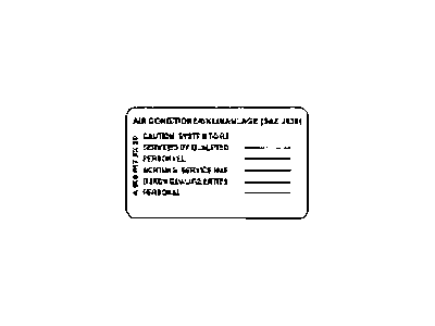Dodge 68005380AA LABEL