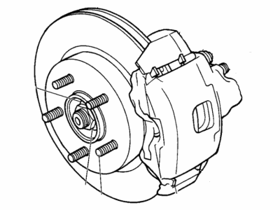 Dodge Intrepid Brake Pad - 4882106