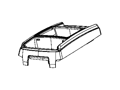 Mopar 1JC911D5AA Tray Floor Console