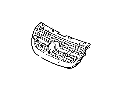 Chrysler 5288164 MEDALLION Grille