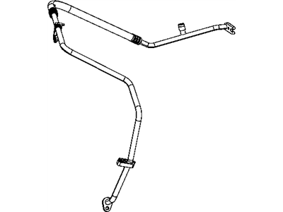 Ram 3500 A/C Hose - 55056865AD