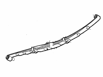 Dodge 52113004AB CLAMP KIT Leaf Spring