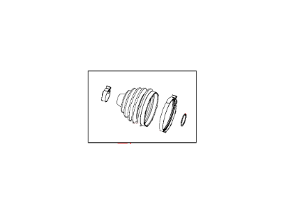 Mopar 68173891AA Outer Boot