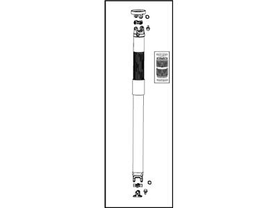 2022 Ram 1500 Classic Drive Shaft - 52123640AB