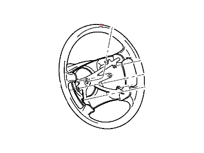 Dodge Ram 3500 Steering Wheel - 5GC421X9AG