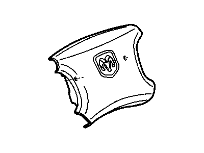 Dodge UP99DX9AA COVER Air Bag Module