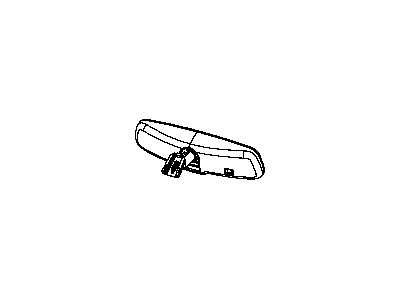 Ram 57010393AA MIRROR Inside Rear View
