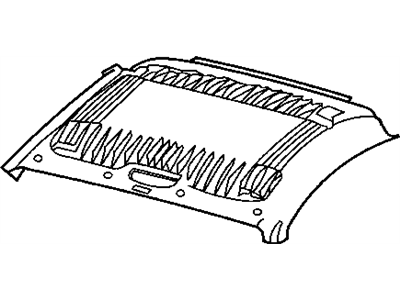 Chrysler 1BV08XDVAA HEADLINER See Illustration 110
