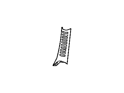 Chrysler YA71BD1AA MOLDING A PILLAR
