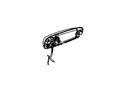 Dodge 55276142AA LINK Key Cylinder To Latch