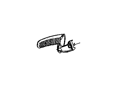 Dodge 55276126AB HANDLE Inside Release