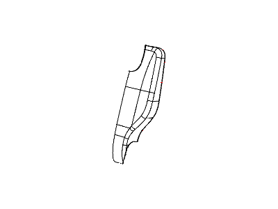 2008 Dodge Grand Caravan Seat Cover - 1HY281KSAA