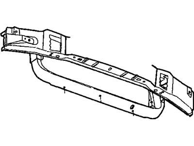 Jeep 55135880 CROSSMEMBER Radiator