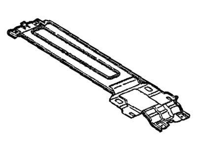 Jeep 56053029AC BRACKET ASSY REAR SEAT VIDEO