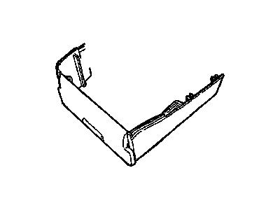 Jeep 1BK64BD1AA CAP Floor Console End