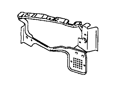 Chrysler MB959397 SUPPORT Headlamp