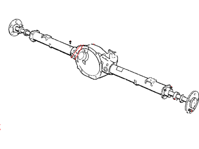 Dodge 52111198AA SEAL Axle Drive Shaft