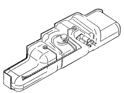 Dodge 52102795AA TANK Fuel