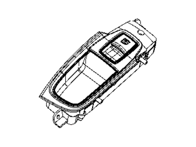 Dodge Viper Power Window Switch - 5035278AB