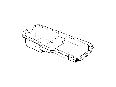 Mopar 53010340AB Oil Pan