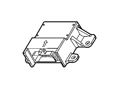 Dodge Durango Air Bag Control Module - 56043138AB