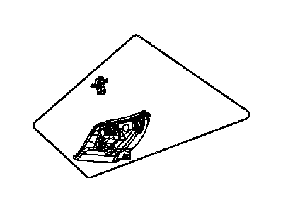 Chrysler 4389744AC Tail Lamp Pocket