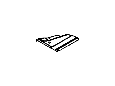 Chrysler 5155586AA EXTENSION Rear Floor Pan