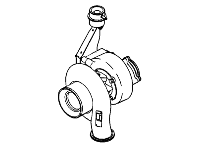 1998 Dodge Ram 2500 Turbocharger - R5010280AA