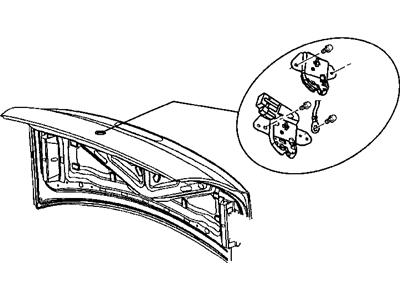 Dodge 5012455AI DECKLID