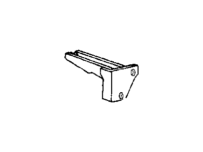 Jeep 55255338 BRACKET Rear Bumper