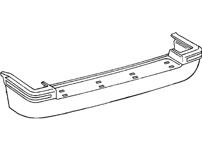 1998 Jeep Grand Cherokee Bumper - 5ES22MFD
