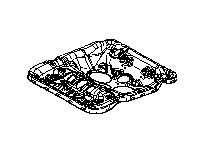 Dodge 4610339AB FRAME Seat cushion