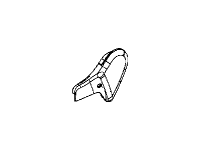Dodge 1UN812X9AA SHIELD Seat Adjuster Inner