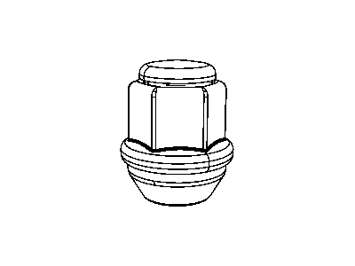 Mopar 6509769AA Wheel Nut