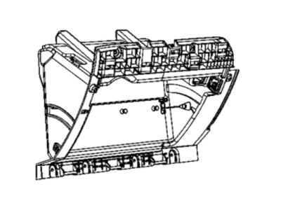 Dodge Durango Glove Box - 7CS07DX9AA