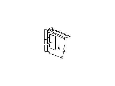 Dodge 5065616AA EXTENSION Quarter Panel
