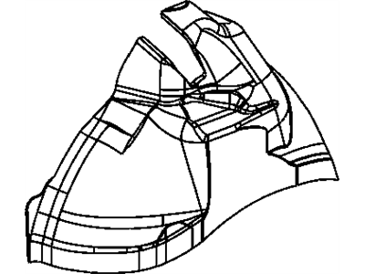 Dodge 4628990AA SILENCER Wheelhouse