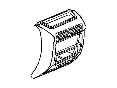 Jeep 5FK57LAZAC BEZEL Instrument Panel