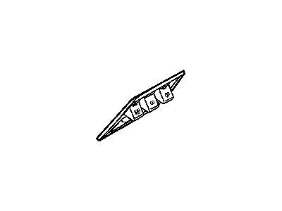 Mopar 56007314AD Lighter Bezel