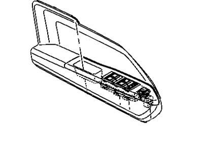 Jeep 1AA23DK2AB BOLSTER Front Door