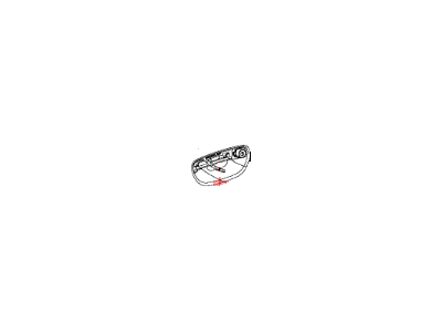 Dodge 68060189AH BRACKET Door Handle