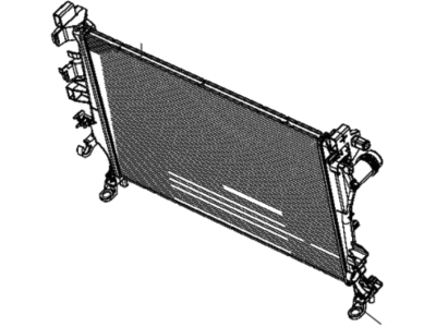 Mopar 68256135AA Radiator