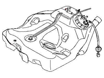 Chrysler 5013445AB TANK Fuel