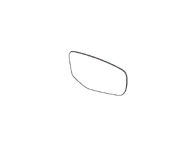 2015 Dodge Dart Car Mirror - 68164848AA